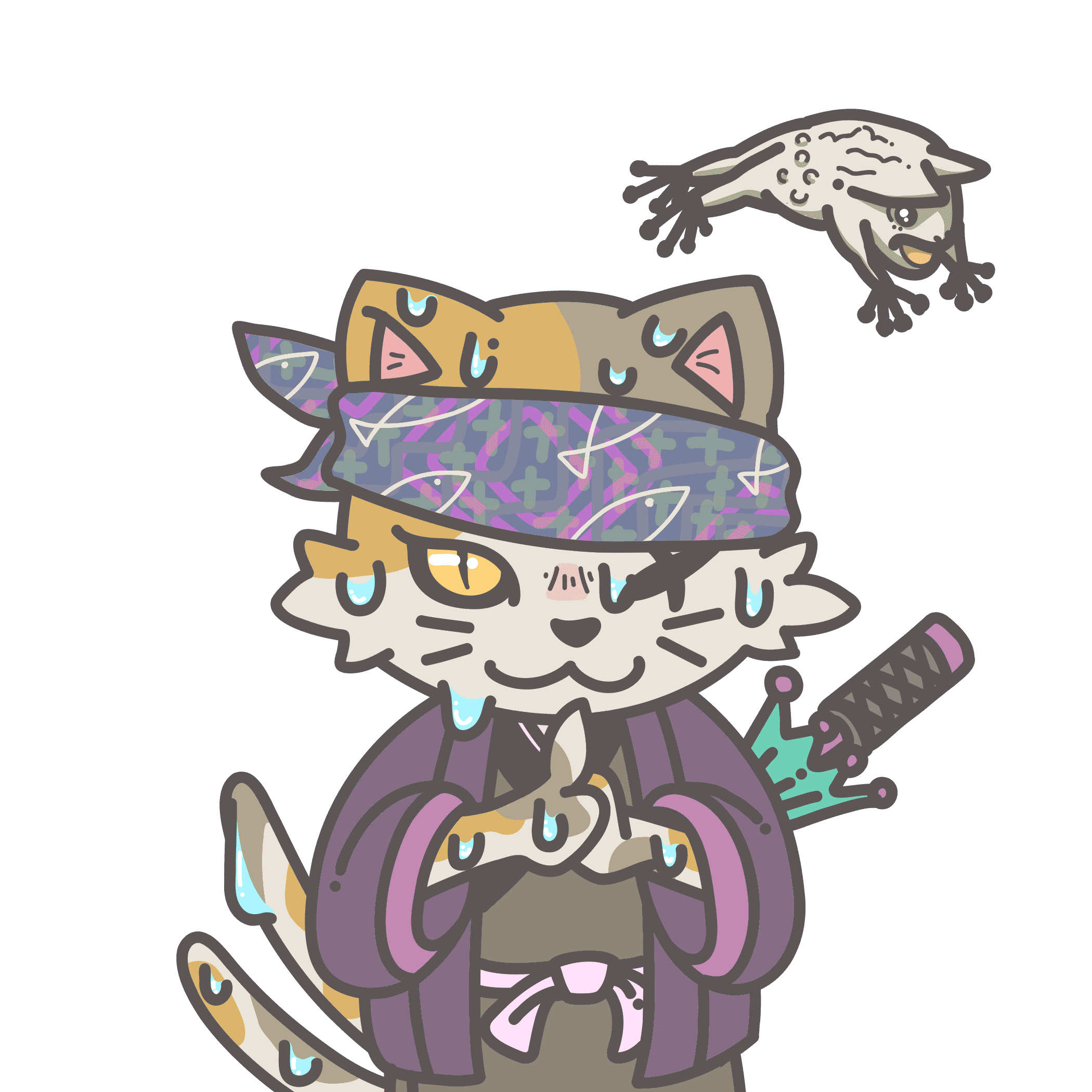 NEKOMATA-purple #3402