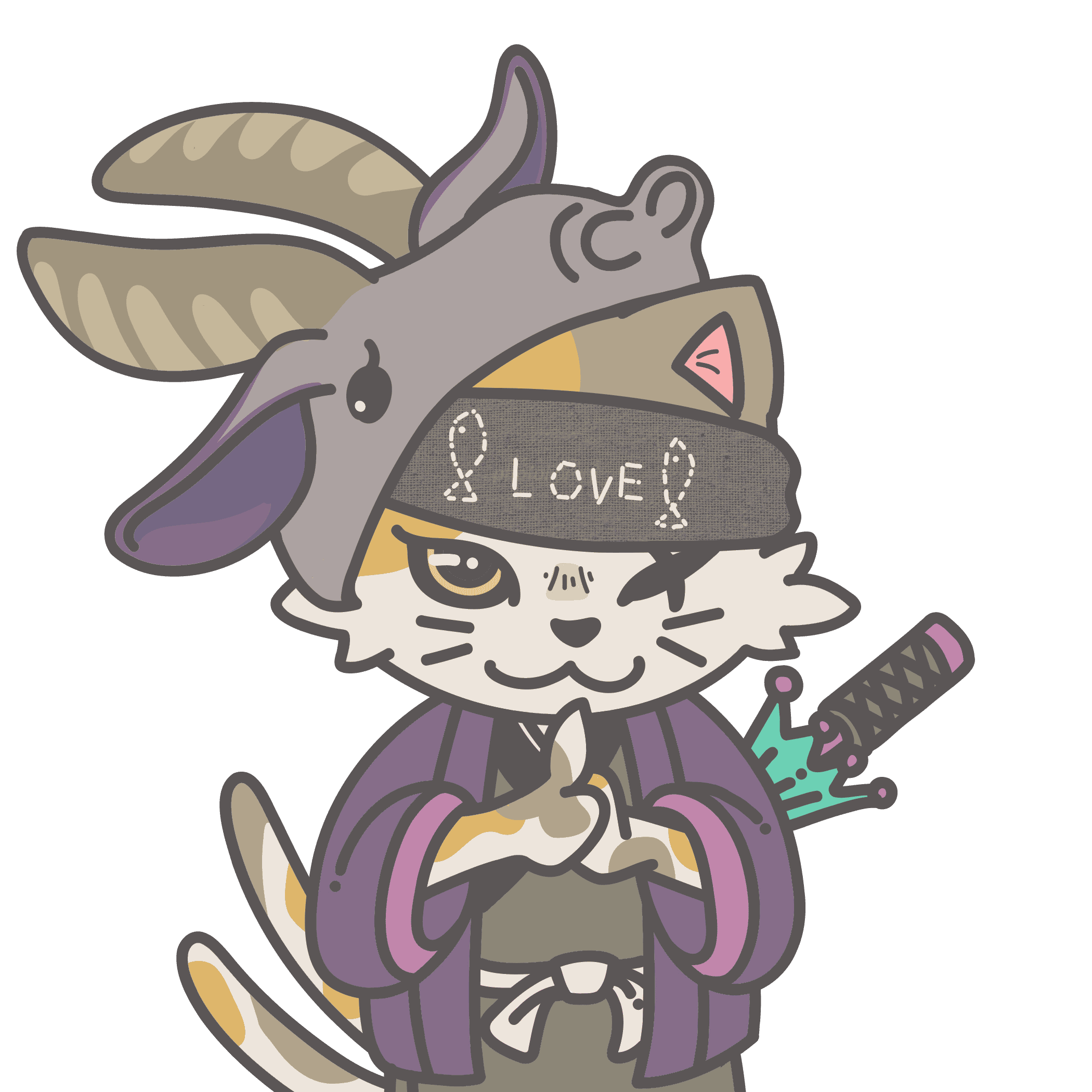NEKOMATA-purple #4782