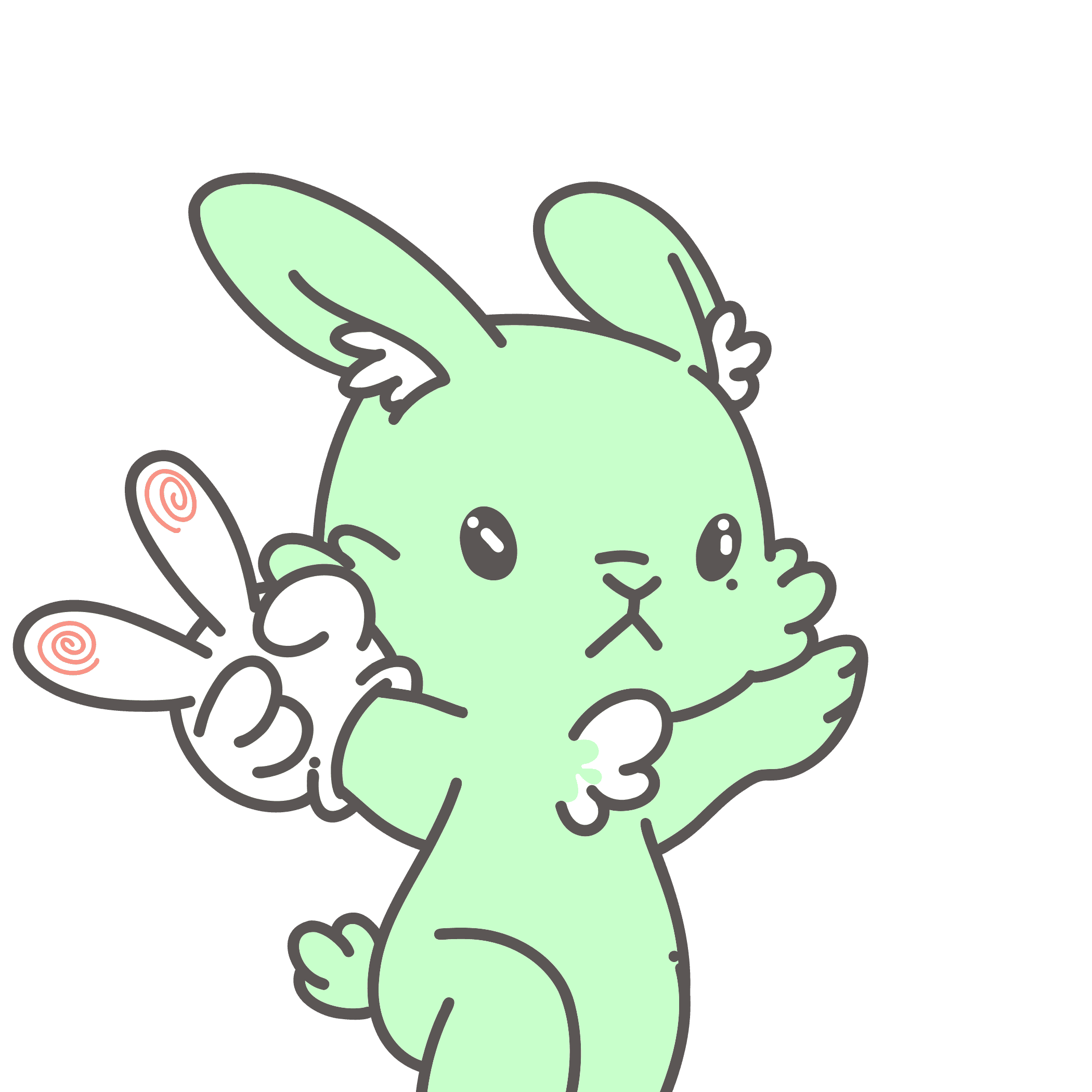 LUNA-light green #6362