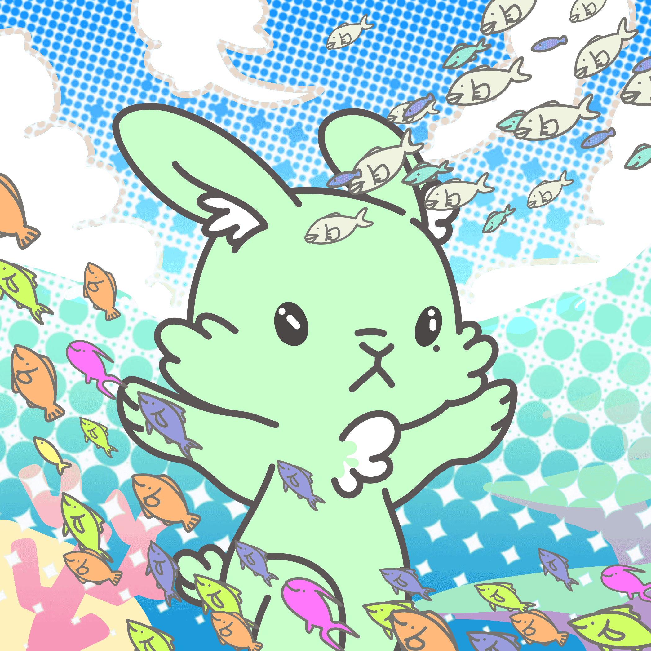 LUNA-light green #6916